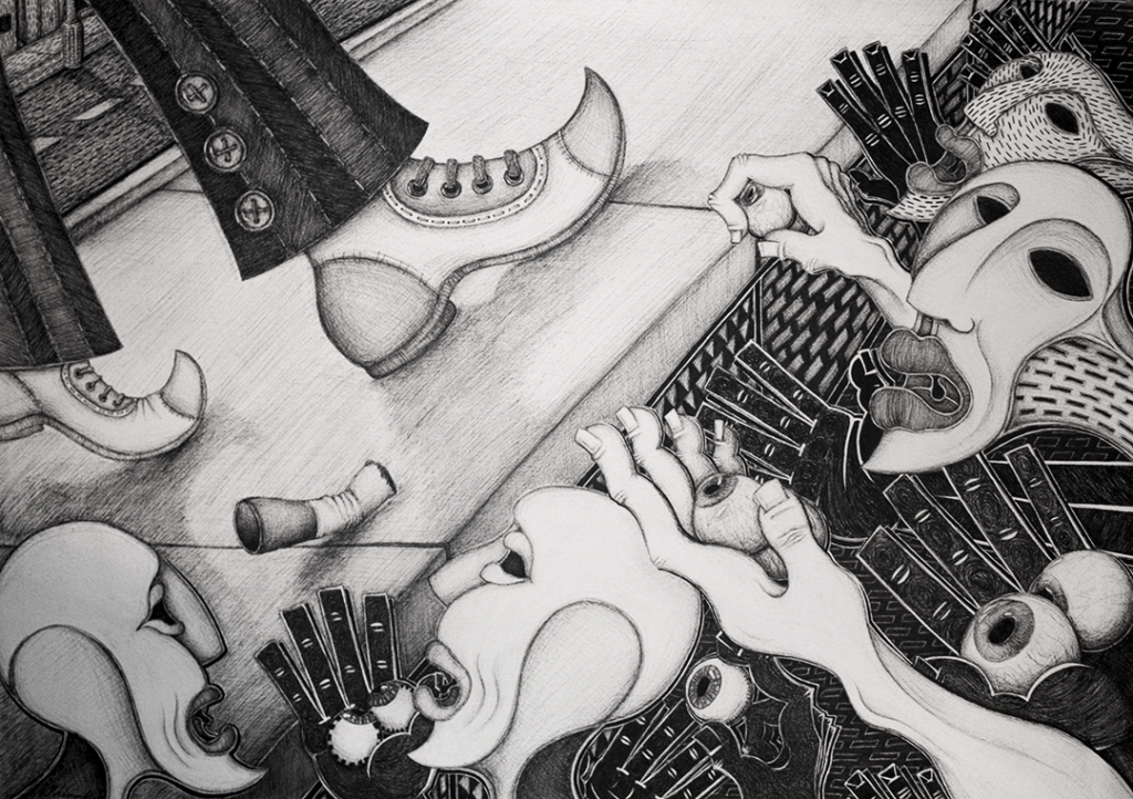 Blind Eye (2009) artwork by Lauren Edmonds