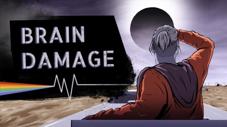 Brain Damage (2023) art animation by Lauren Edmonds