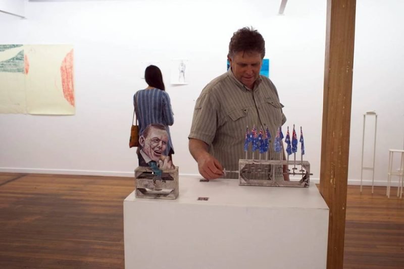 Interactive automaton art objects by Lauren Edmonds